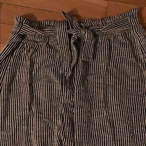 Pin stripe Capri pants